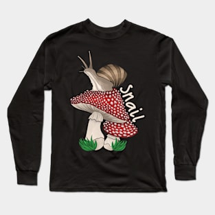 Snail Long Sleeve T-Shirt